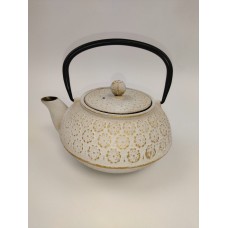 Чугунный заварочный чайник с ситечком, 0,9 л